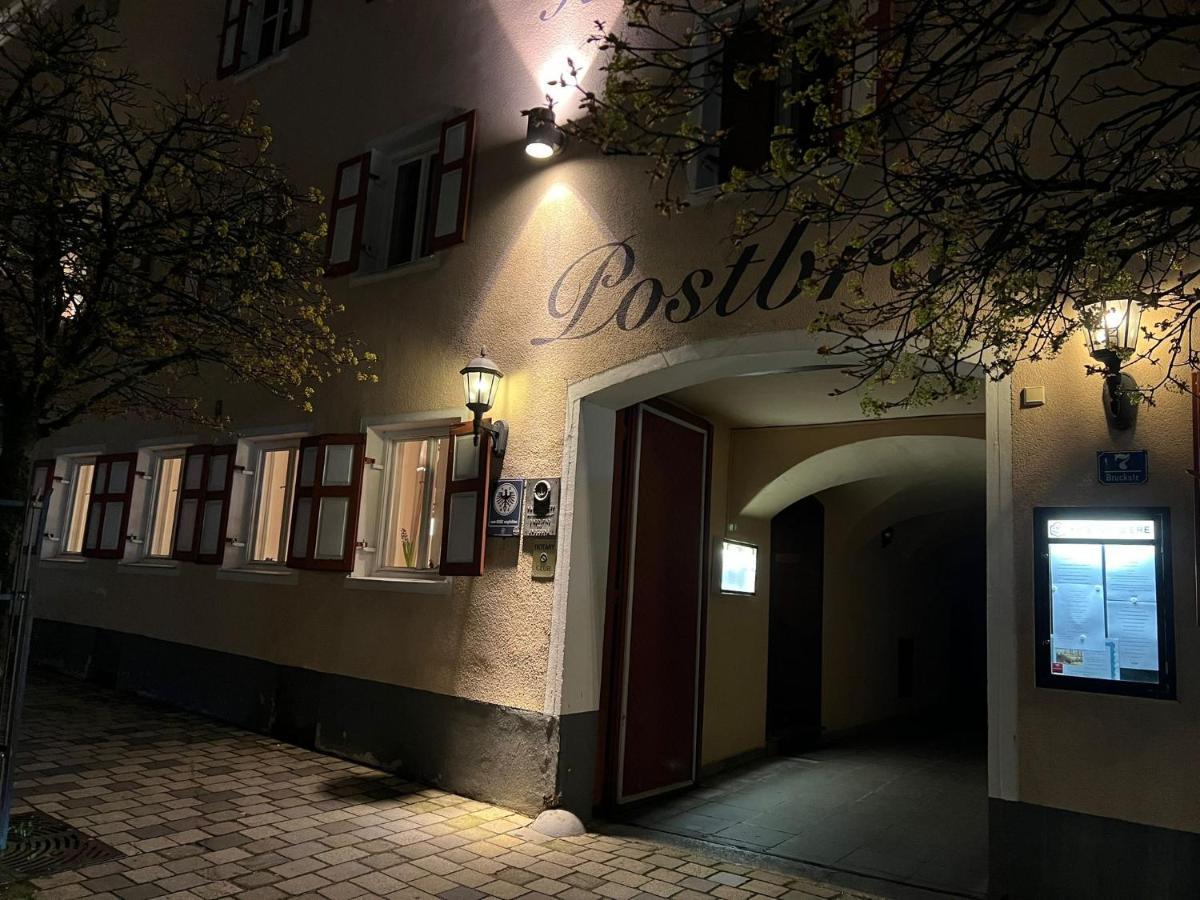 Hotel-Gasthof Postbraeu Dingolfing Eksteriør billede